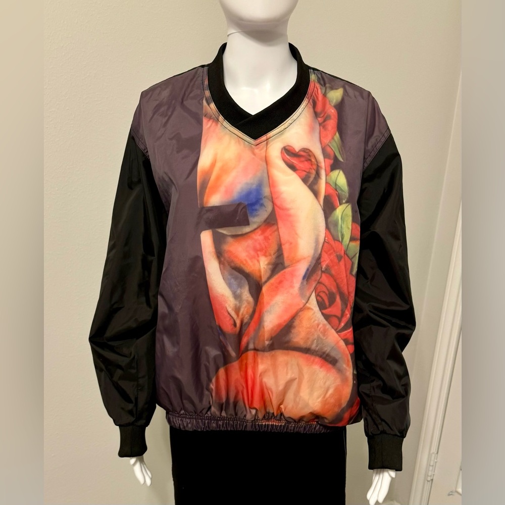 LANOFORPUBLIC Windbreaker Men S Delano Brown Pullover No.13.0 Cold Summer Sz-M. - Picture 6 of 16